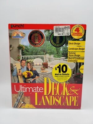 Punch Software Ultimate Deck & Landscape Software Big Box - Image 1 of 4