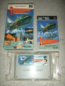 THUNDERBIRD With Box Nintendo Super Family computer SFC SNES 324 - Picture 1 of 9