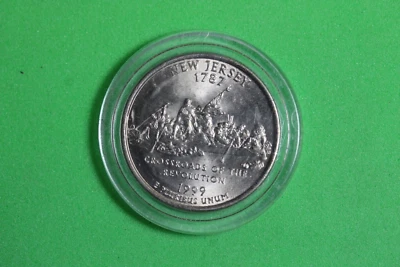 1999 - P Mint - New Jersey State Quarter P00371 - Image 1 of 2