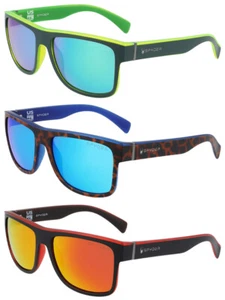 Gafas de sol deportivas cuadradas para hombre Spyder polarizadas con lente espejada - SP6014 - Imagen 1 de 8
