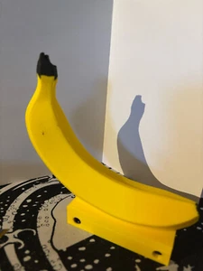 Yellow 3D Printed Banana Grip For Airsoft Rifle, Pistols, and Other - Picture 1 of 4