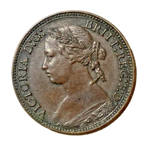Great Britain, Victoria, Farthings (7): 1840, 1854, 1879, 1886, 1893, 1895, 1896 - Picture 1 of 14