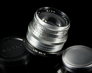 Soviet Lens JUPITER - 8 (2/50) Copy Sonnar Mount M39 - MICRO M4/3 Olympus - Picture 1 of 10