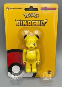 Medicom Bearbrick Pikachu Pokemon Center Be@rbrick 100% Figure Vinyl New US - Picture 1 of 3