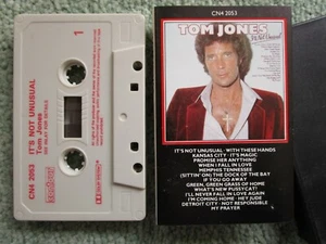 Tom Jones ‎– It's Not Unusual Label: Contour ‎– CN4 2053 UK Tape Cassette Album - Picture 1 of 4