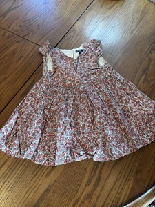 Vestido floral vintage bebé gap niñas flor 18-24 meses - Imagen 1 de 3