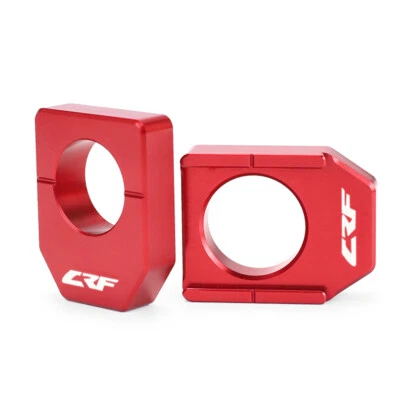 Axle Blocks Chain Adjuster For HONDA CRF 250X/250R/250RX CRF450R CRF 450X/450RX — 第 1/4 张图片