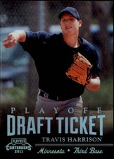 2011 Playoff Contenders Draft Ticket Playoff Tickets #DT1 Travis Harrison /99