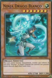 Yu-Gi-Oh! Ombre nel Valhalla: NINJA DRAGO BIANCO (Konami) - Foil - Foto 1 di 2