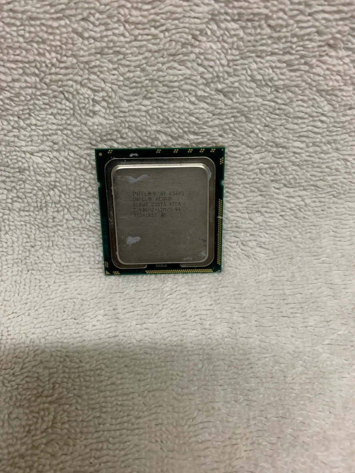 INTEL XEON E5645 2.40GHZ 12M SLBWZ SIX-CORE LGA1366 CPU PROCESSOR - Image 1 of 1