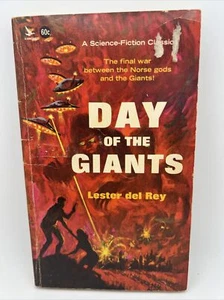 Day of the Giants by Lester del Rey-Vintage Airmont SF Paperback-1964 - Picture 1 of 9