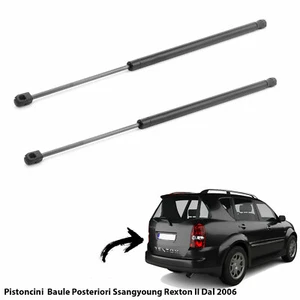 2 MOLLE A GAS PISTONI PISTONCINI PORTELONE BAGAGLI SSANGYONG REXTON II 2006 - Foto 1 di 1