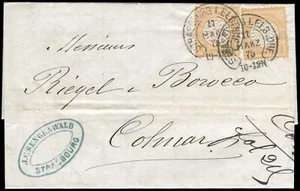 Deutsches Reich, 1875, 18, Brief - Bild 1 von 1
