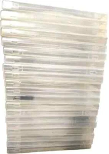 50 x DVD Cover Case - Single - Clear - Afbeelding 1 van 1