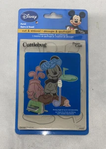 Fore! Cuttlebug Disney Die & Embossing Folder Golf Golfing 37-1746 - Picture 1 of 2