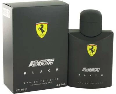  Ferrari Scuderia Black by Ferrari 125 ml Eau De Toilette Spray para hombre Foto 1 de 3