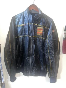 Porsche 70s Style Auto Competition Vintage Racing Jacket Bomber Windbreaker XL - Picture 1 of 11