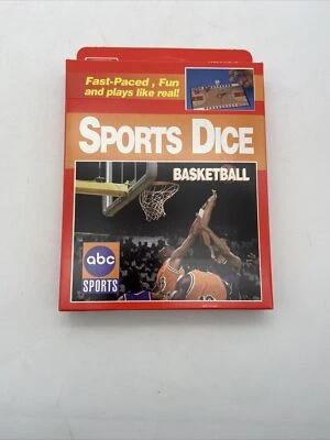 Dados deportivos de baloncesto ABC Sports Hoyle 1995 nuevos sellados en caja vintage Foto 1 de 4