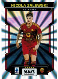 PANINI SCORE SERIE A 2023-2024 CARD N. 168 NICOLA ZALEWSKI PARALLEL LASERS ROMA - Picture 1 of 2
