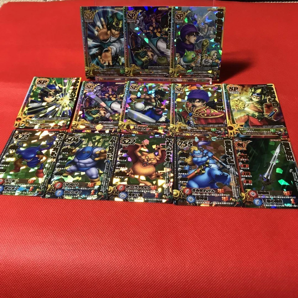 DRAGON QUEST tcg trading card lot of 13 Holo SP monster battle road cat fly - Image 1 of 4