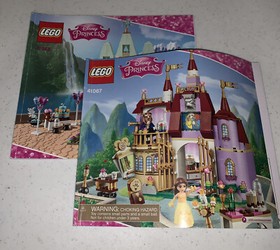 Lego Lot Of 2 Disney Princess Manuals Only 41067 41068