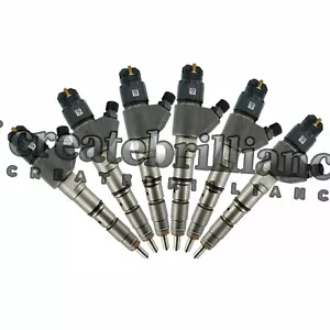 6x Common Rail Injector 0445120066 for Volvo 240/290 Deutz EC290B D7E Engine - Picture 1 of 7