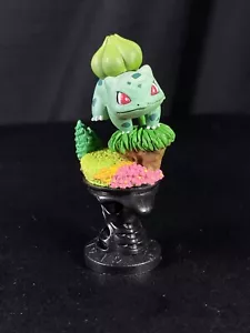 Bulbasaur Modellino Scacchi Vintage Pokemon Tomy Kaiyodo 2004 - Foto 1 di 6