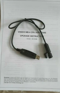 Mercedes Benz ViseeO MB-4 und MB-4+ UPDATE HANDBUCH MIT USB KABEL - Bild 1 von 2
