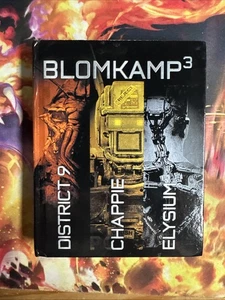 BLOMKAMP 3 Chappie / District 9 / Elysium 3 Blu-ray Disc Set w/ Book - Foto 1 di 10