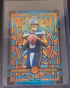 2025 Panini Mosaic Stained Glass Jalen Milroe Rookie RC Oversized Jumbo SP #23 - Picture 1 of 2