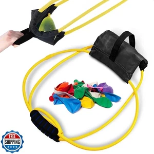Lanzador de globos de agua Slingshot - Catapulta de juego para 2-3 personas con 100 coloridos - Imagen 1 de 5