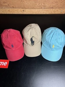 Ralph Lauren Polo Baseball Caps Bundle - Picture 1 of 9