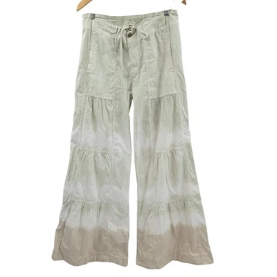 Pantalones XCVI Wearables Talla Grande Terrazas Pierna Ancha Tie Dye Acampanados Boho Foto 1 de 4