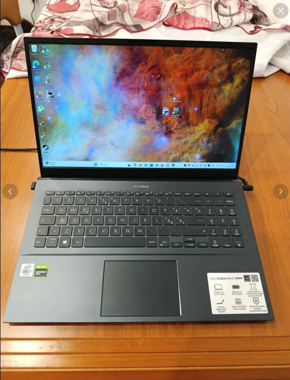 Notebook pc portatile asus 15 i7 geforce gtx potente veloce e silenzioso - Immagine 1 di 4