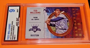 TED WILLIAMS****2017 Diamond KINGS**MEMORABLE MOMENT--MINT 9--RED SOX****Mad Dog - Picture 1 of 1