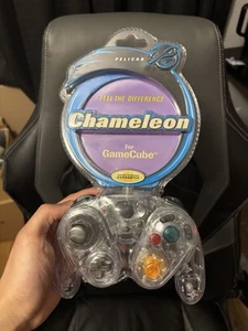 2 Pack Gamecube Chameleon Pelican Controller Clear - Picture 1 of 2