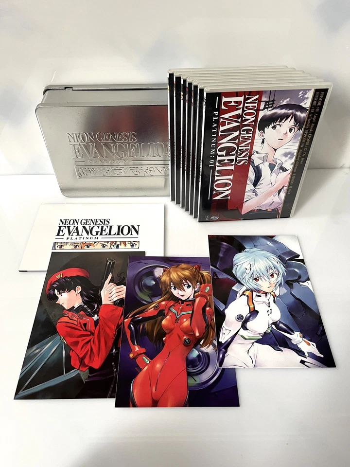 DVD TIN Box Set Edition - NEON GENESIS EVANGELION PLATINUM Volume 1-7 - Region 2 - Image 1 of 4