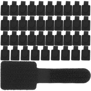 40 Pcs Gestionnaire De Fil Auto-adhésif Liens Organisateur Cordon - Afbeelding 1 van 12