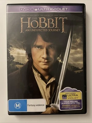 The Hobbit: An Unexpected Journey DVD (Region 4) VGC - Image 1 of 3
