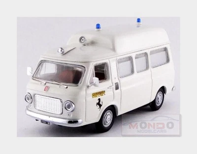 1:43 Rio Fiat 238 Ambulance Tetto Alto Ferrari Fiorano 1972 White RIO4555 Modell - Immagine 1 di 2