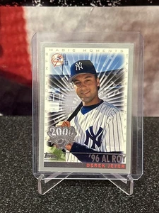 2000 Topps Opening Day Silver - Derek Jeter Magic Moments ‘96 AL ROY #163 - Picture 1 of 4