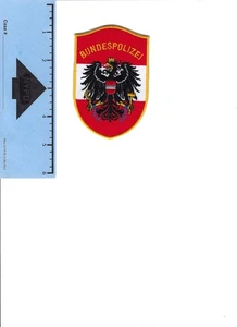 ÖSTERREICHISCHE BUNDESPOLIZEI POLIZEI PATCH OLD STYLE - Bild 1 von 1