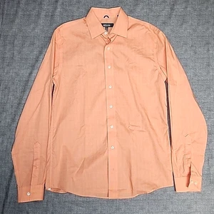 Kenneth Cole Reaction Slim Herren Lachs Oberhemd Langarm 15-15,5 36-37 - Bild 1 von 8