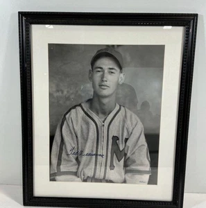 Limited Edition Ted Williams Minneapolis Millers Autographed Framed Photo 29/100 - Picture 1 of 5