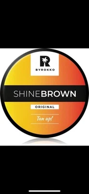 Shine Brown tanning Cream ByRokko-Original Formula-Fast Tan- 210ml-Brand New - Image 1 of 4