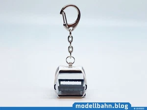 Jägerndorfer Schlüsselanhänger - OMEGA V Gondel weiß - JC80754 - Bild 1 von 3