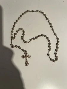 Antiker filigraner Rosenkranz Silber - Bild 1 von 6