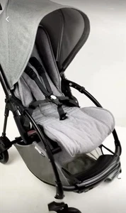 Bugaboo Bee 5 / Black Frame /Gray Melange /Raincover/ Very Good Condition - Picture 1 of 5