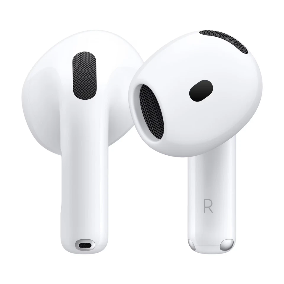 NEW Apple AirPods 4th Generation Bluetooth Earbuds White - Image 1 of 3