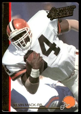 1992 Action Packed #41 Kevin Mack Cleveland Browns - Image 1 of 2